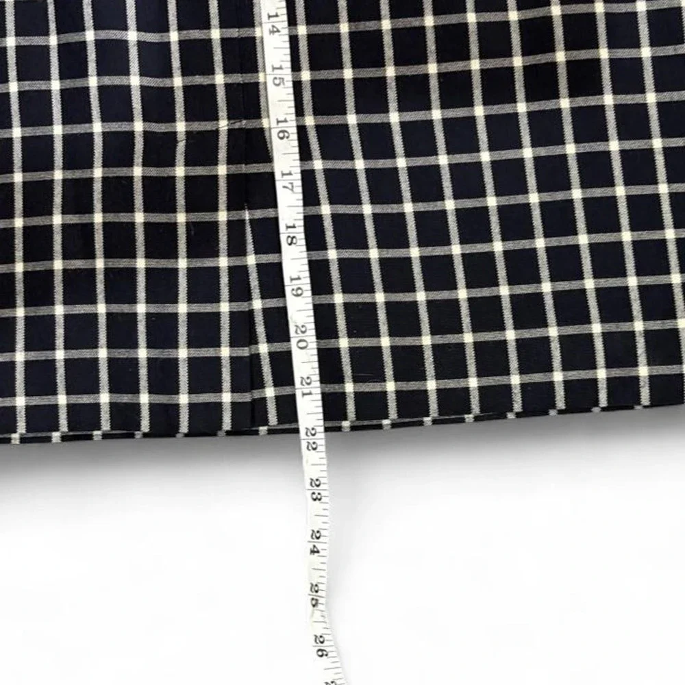 Vintage Lauren Ralph Lauren Plaid Pencil Skirt Size 8 Preppy Academia